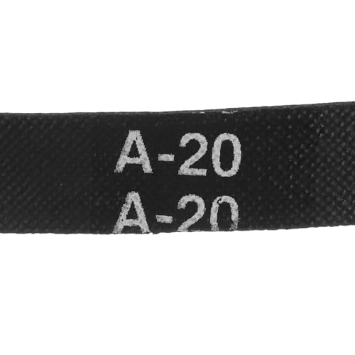 uxcell 4pcs a20 or 4l220 classic wrapped rubber v-belt 2034508mm inside circumference a profile v belt