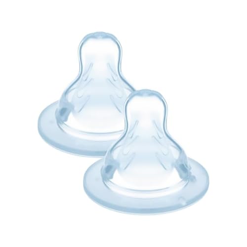 MAM Lot de 2 tétines en silicone SkinSoft, 6 mois