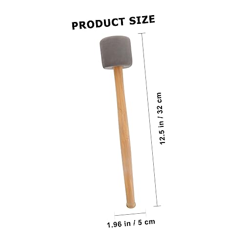 4 baquetas para batería con mango de madera gris miniatura 7