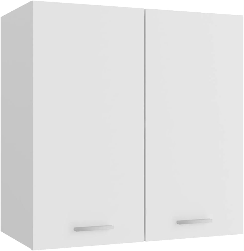 Armoire suspendue cuisine Tomostar blanche pour optimiser le rangement des studios urbains