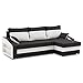 Produktbild Ecksofa Hewlet mit Regal und Schlaffunktion! Best ECKSOFA! Eckcouch mit Bettkasten! Best! Polstermöbel fur Wohnzimmer mit stauraum, bequem (Haiti 17+ Haiti 0- Regal Links)