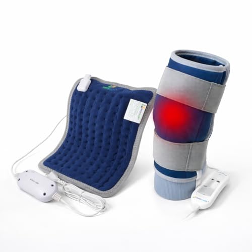 Medikart Heating Pad Combo (Regular + Knee Pad) | 1 Year Warranty...