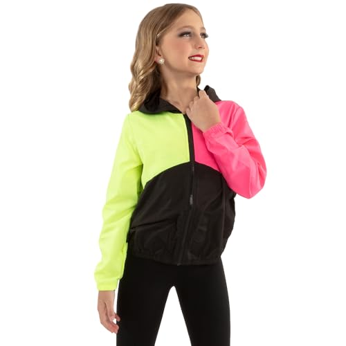 Alexandra Collection Youth Neon WindBreaker