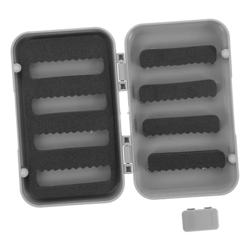 GANAZONO 小型タックルボックス 軽量 コンパクト 仕切り付き タックルトレイ 収納 コンテナ 釣り用ギアホルダー フライフィッシング用餌箱 カヤック 道具整理に