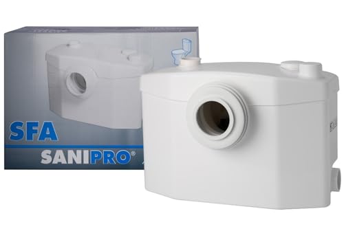 SFA 0015 Kombi-kleinhebeanlage SANIPRO XR weiß