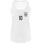 Luckja EM 2016 Deutschland Fanshirt Trikot M 06 Damen Tanktop