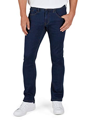 IZOD Men's Comfort Stretch Straight Fit Jean, Raw Wash
