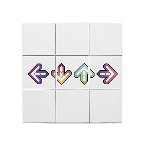 Danse retro gaming japon décor mural céramique pour espace geek terne