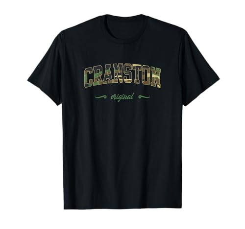 Cranston Design College Rhode Island Camouflage T-Shirt