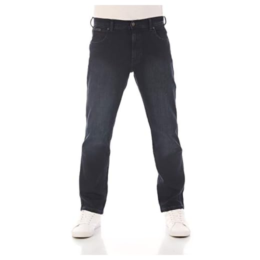 Wrangler Texas Herren Jeans, Blau (DARKSTONE, Mild blue), 42W / 30L 6 Wrangler Herren Jeans Texas Stretch Regular Fit Jeanshose Straight Denim Hose Baumwolle Blau w30-w44, Smoke Blue, W36 / L34