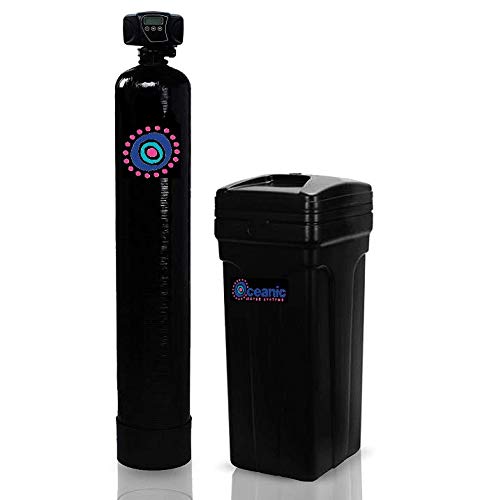 Oceanic Tannin + Hardness Filter Water Softener - Fleck 5600 - Whole House System (1 Cubic Ft)