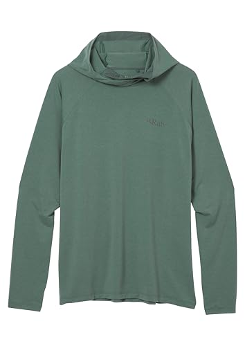Rab Men's Rivelin Hoody - Lightweight Breathable Hooded Midlayer for Hiking & Climbing