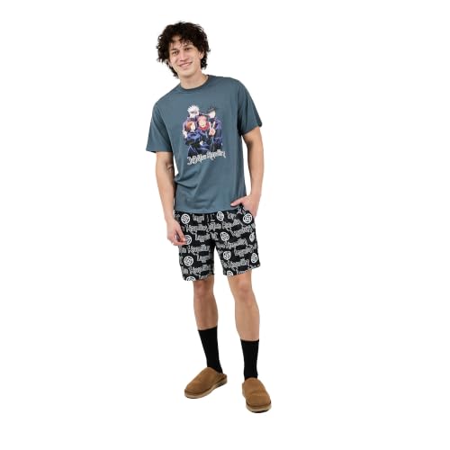 Bioworld Jujutsu Kaisen Group Shot Mens 2-Pack Pajama Set set XL