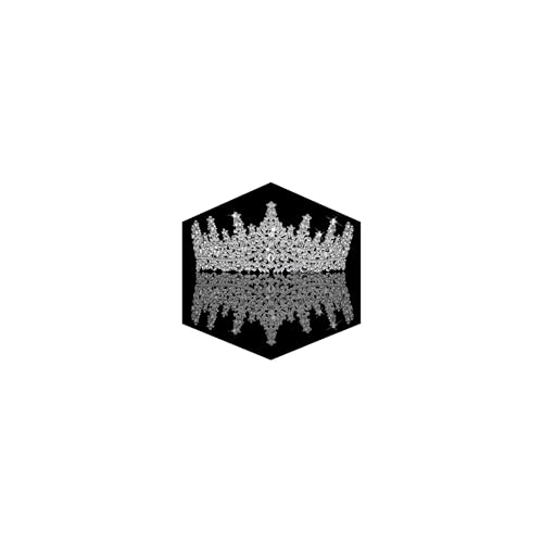 Image of Fesciory Birthday Crown for Women, Gold Plated Crystal Tiara with Sash