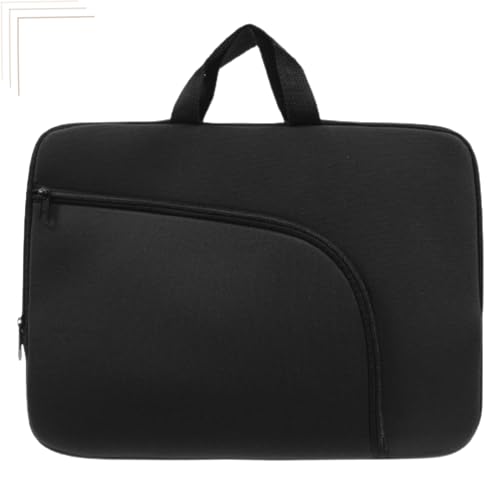 Capa Case Pasta Para Notebook 15,6 Polegadas Preta Com Bolso EXTERNO
