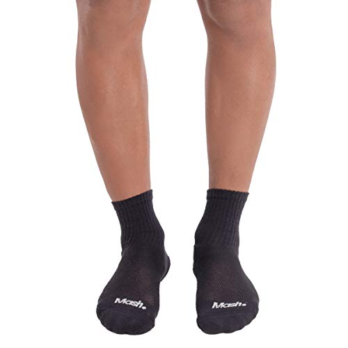 Kit 3 Pr Meia Masc C.Medio C/Calc Verdad, Mash, Masculino, Preto/Branco/Cinza Mescla, 39-43