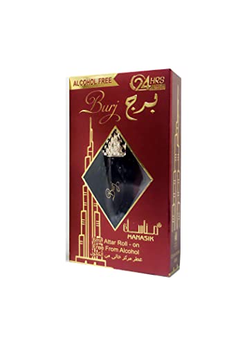 Image of MANASIK BURJ Alcohol - Free Concentrated Attar Roll On 6ml