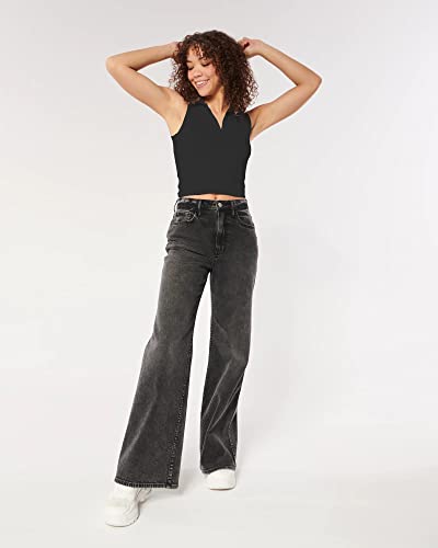 Image of Shasmi Women Crop Top, Ribbed, Stylish Tank Top, Soft and Comfy Fabric has Some Stretch