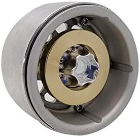 Brass Wheel Hex Hub 4pcs 1/10 Wheel Weights Counterweight Heavy Duty Wheel Rim Smooth Driving Increase Weight ForSCX10 Car - (Color: 4pcs, CN)