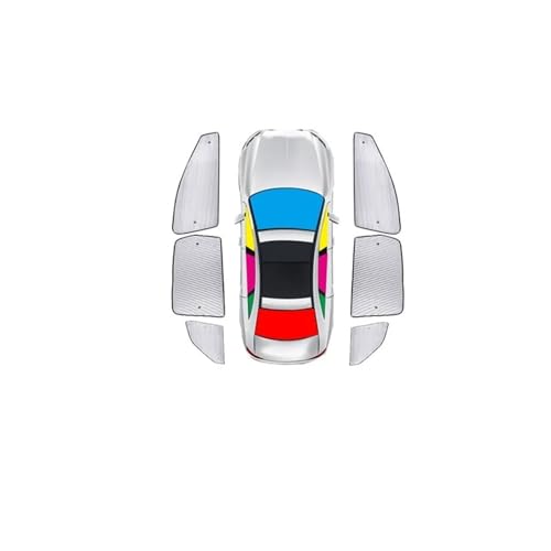 Pare-soleil voiture bloqueur de chaleur pour vitres avant arrière de Chery Tiggo 8 L
