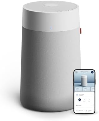 BLUEAIR Blue Pure 3350i Max Luftreiniger für Räume bis 86 m² – Smart, leise, mit HEPASilent-Technologie – entfernt Allergene, Tierhaare, Rauch, Staub und Schimmel – ideal für Zuhau