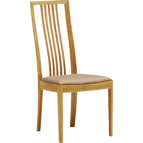カリモク家具『ダイニングチェア』CT4815 [1086] ハイバック クッション付 合皮 家具 国産 イス チェア カリモク家具 椅子 食事椅子 ダイニングルーム 木製 選べる カラー 色 チェアー 肘無し 幅455 奥行570 高さ980 座高435mm