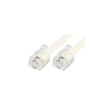 Connecter Dexlan Cordon RJ11 4 conducteurs pour Telephonie 7 m