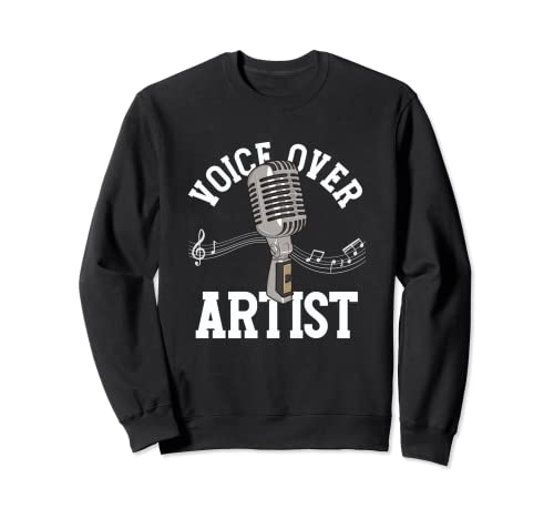 Voice Over Artist | Synchronization | Microphone Sweatshirt