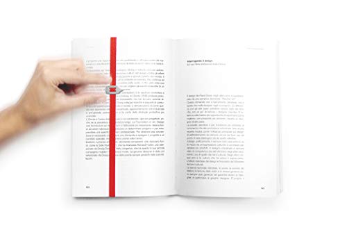 Lastword Elastic Bookmarks Perfect for Any Book - Book Markers with Metal Cursor and Eco-Leather Label - Design Made in Italy (Combo Pack)