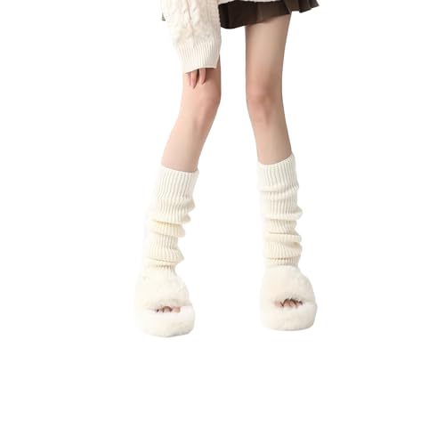 Image of Leg Warmers Harajuku with Lace Button Knit Harajuku Japanese Style Kawaii Lolita Gothic Flared and Loose Fit