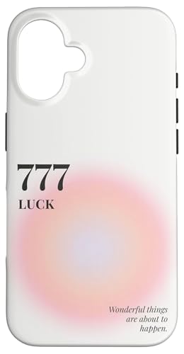 Angel Number 777 Aura Case for iPhone 16