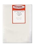 Clearprint 8-1/2' x 11' 1000H Design Vellum Sheets, 16 lb., 100% Cotton, 10 Sheets Per Pack, 1 Each