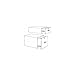 Production Basics - 8606 - 6 IN DRAWER UNIT RTW TABLE (Each)