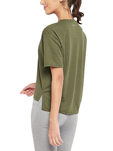 Image of Clovia Women's Comfort Fit Active T-Shirt