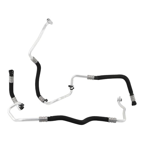 Engine Oil Cooler Line Compatible with 2007-2017 BMW 550i 550i GT 650i 750i F07 F10 F11 F06 F12 F13 F01 F02 F03 17227589510 17227589509