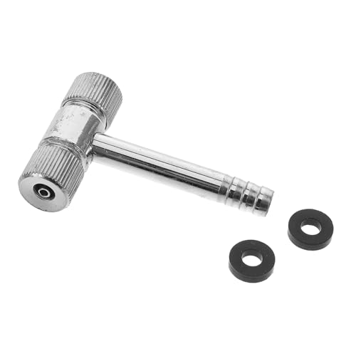 HOLIDYOYO 2 Pcs Tire Inflation Valve Nozzle Connector for Air Pump Compact and Lightweight Accessory for Cars Bikes and Motorcycles Quick Setup and Durable Design for Effortless Inflation