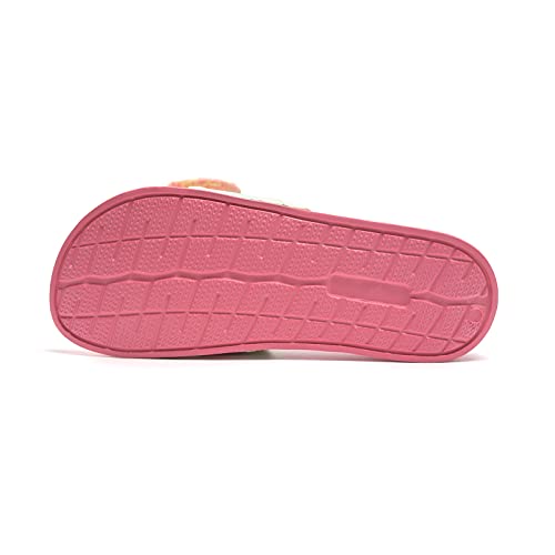 Image of FUNKYMONKEY Women's Bowknot Slides Sandals Comfort Casual Beach Slippers | Soft Denim Fabric Upper & Comfortable EVA Sole, Lightweight Slip-On Slides for Summer, Beach, Pool, and Daily Casual Wear