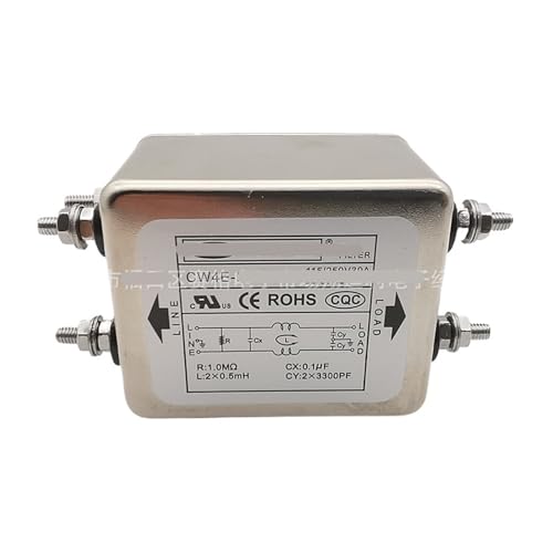 Filtro de potencia CW4E-30A-S monofásico de 220V para control de interferencias 3