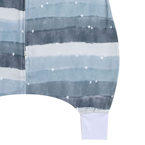 Saco de Dormir Primeiros Passos em Algodão Egípcio Oceano Cor:Azul;Tamanho:4 - (3 a 4 anos)