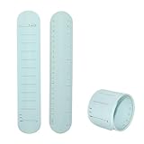 [lalarimi]シリコンリストバンド ウェアラブルメモ 消去可能な書き込み 防水直線定規付き 手首メモ帳 todoリスト 伝言メモ 学生教師看護師に便利な毎日学習作業用品