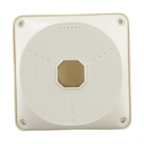 Weiße Kunststoff-Kuppelabzweigdose für CCTV-Kamera-Halterungen, Wand-Deckenhalterung, Kabelmanagement-Gehäuse, Sicherheits-Überwachungszubehör, 130 mm