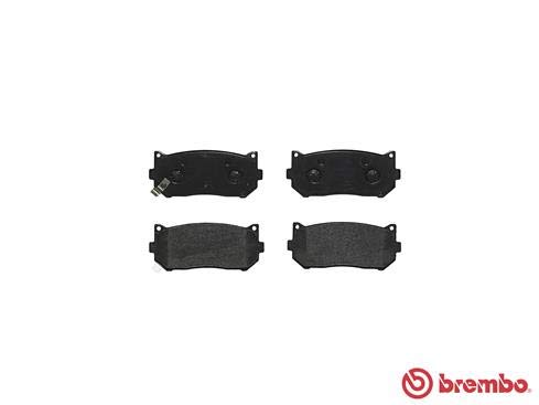 07HD07 SET PASTIGLIE FRENO POSTERIORE BREMBO HARLEY DAVIDSON FXCWC ROCKER C 1584 2008 IN POI