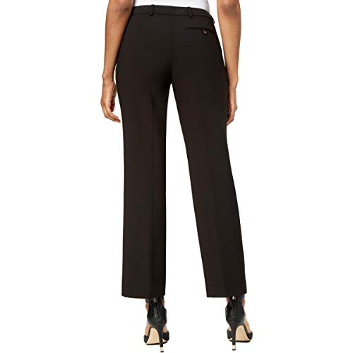 Calvin Klein Womens Cropped Modern Fit Dress Pants Black 124