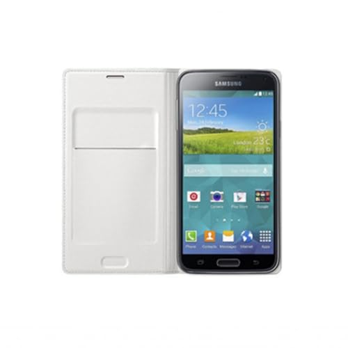 Samsung O8Efwg386Bweg - Custodia Flip Cover Galaxy Core Lte G386F, Bianco