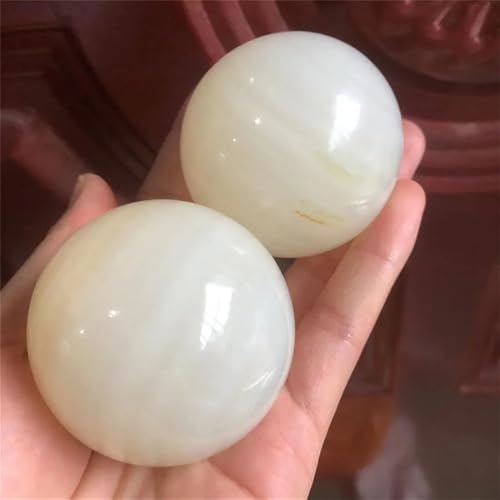 Bolas de cristal de jade natural de 40-50 mm el regalo de decoración ideal 7