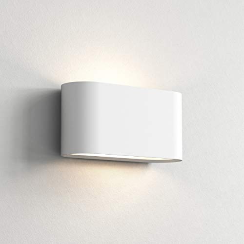 Astro Velo 280, Dimmable Indoor Wall Light, Dry Rated Paintable Plaster E26/Medium, Designed In Britain - 1417003-3 Years Guarantee #TOP1