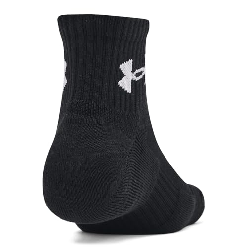Image of Under Armour Training Cotton Quarter Socks 3-Pack