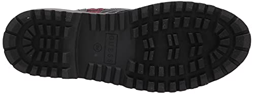 Guess Women's Olinia Combat Boot, Black/Wine, 11 #TOP3