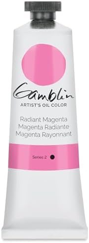 Gamblin G1865 37ml Artists Grade Oil Color - Radiant Magenta by G...