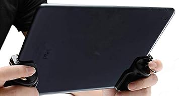 APN Shop Smartphone Game Controller, Lightly Responsive For Tablets Game Controller, High Sensitivity, Fast Shooting, Push Button & Grip Set, Integrated Type, Improved Texture, Adjustable